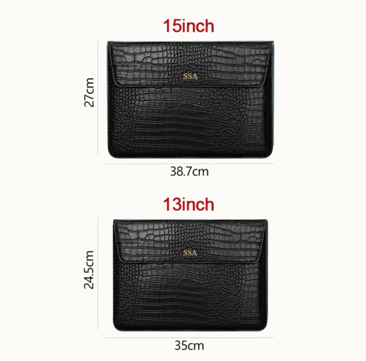 Crocodile Laptop Bag